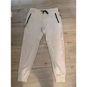 NEW Mens Active Athletic Jogger Sweatpants Zipper Pocket XL